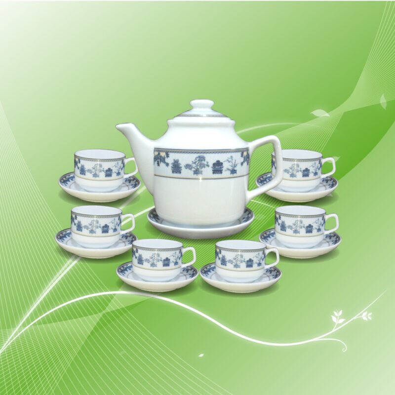 Việc lựa chọn mẫu quà tặng 30/4 là vô cùng quan trọng thể hiện sự tinh tế với bộ trà gốm sứ Bát Tràng tứ quý