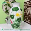 Bình Hoa Bát Tràng In Logo Vẽ Cá 3D LH-0311124