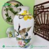 Bình Hoa Bát Tràng In Logo Vẽ Chim Hạc LH-0911124