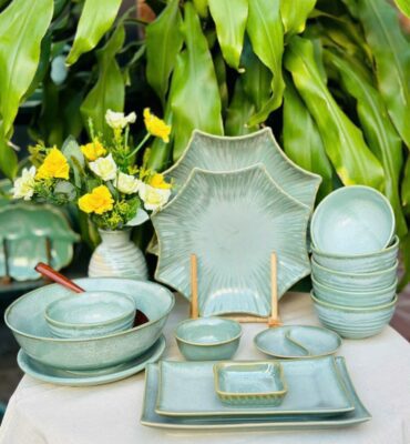 chén đĩa bát tràng