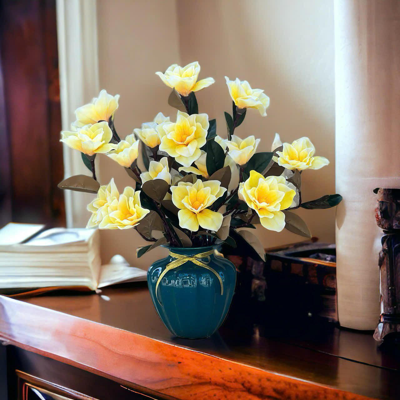 Bình Hoa Men Xanh Lục Bảo