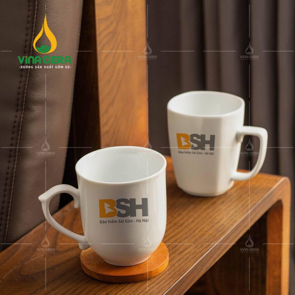 ly sứ trắng in logo