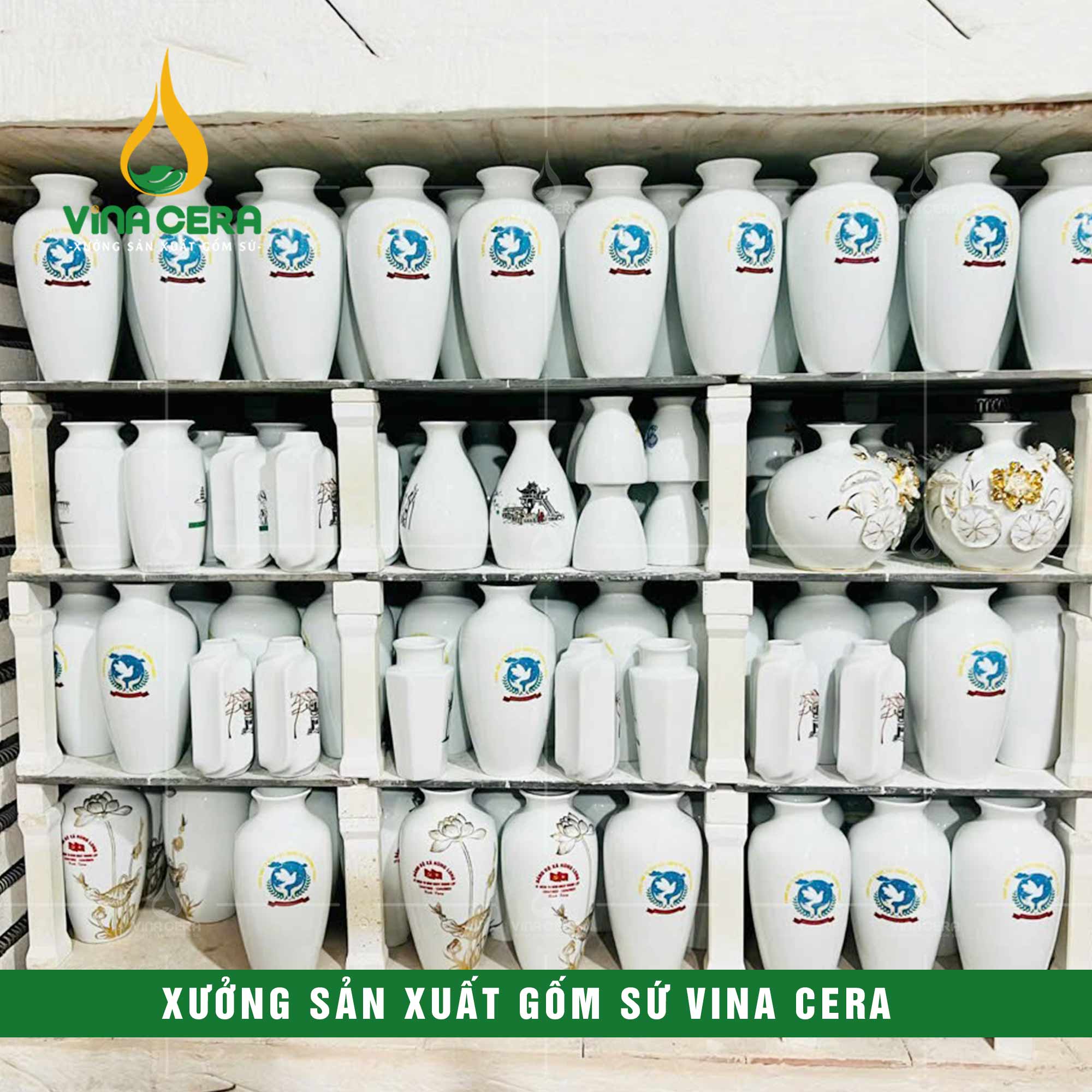 xưởng Sản Xuất Gốm Sứ VinaCera - Sản Xuất Heo Đất