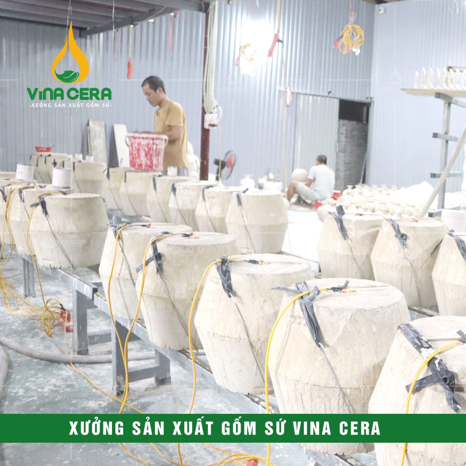 xưởng Sản Xuất Gốm Sứ VinaCera
