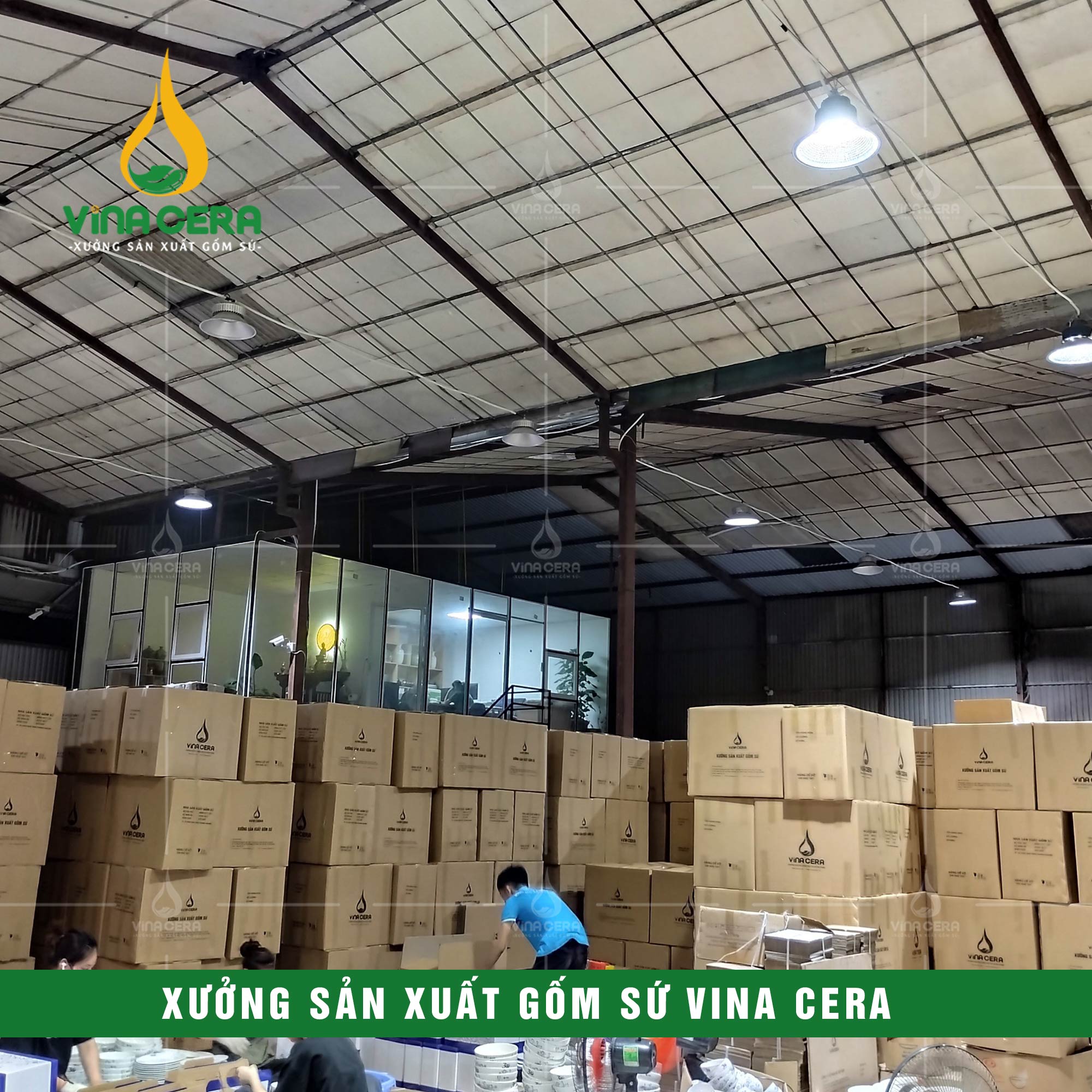 xưởng Sản Xuất Gốm Sứ VinaCera