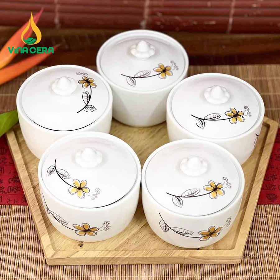 khay mứt sứ Bát tràng cao cấp