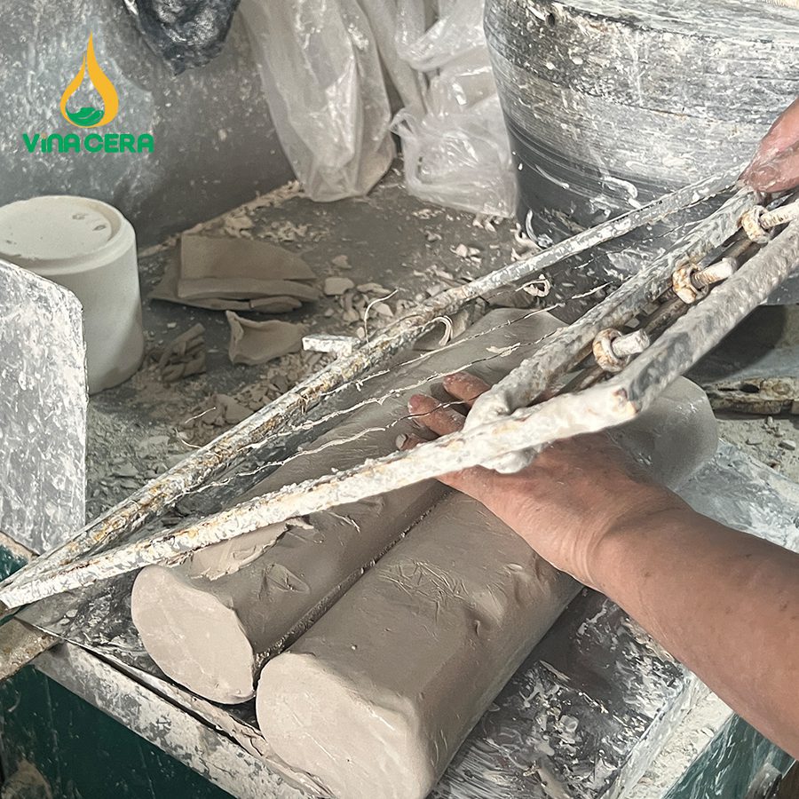 quy trình sản xuất gốm sứ