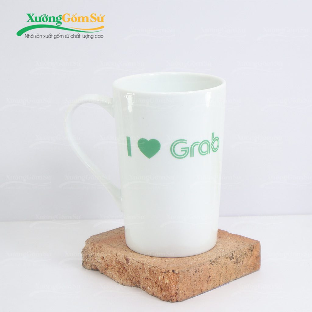 Ly sứ trắng Bát Tràng