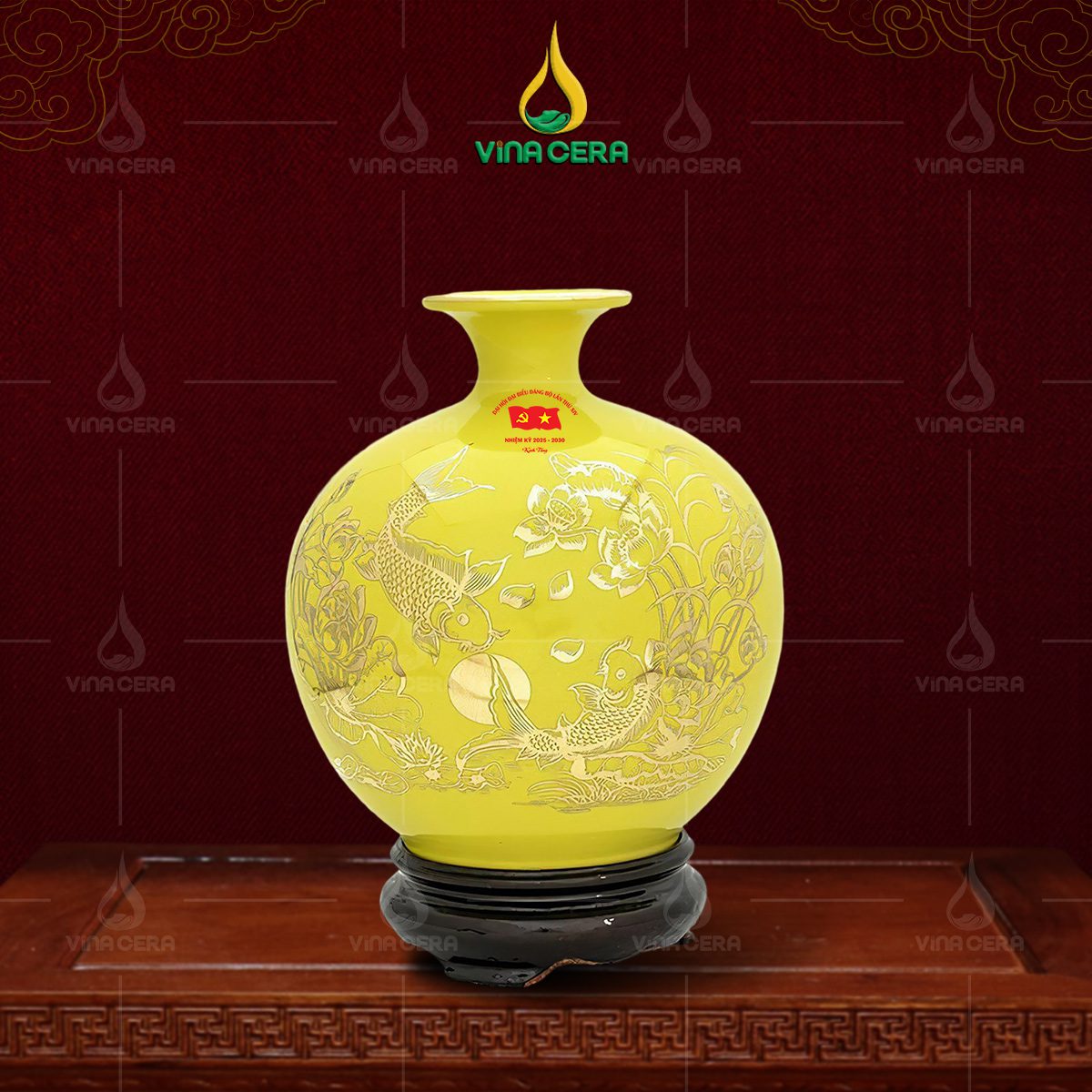 Bình Hút Lộc Quà Tặng Đại Hội Đảng