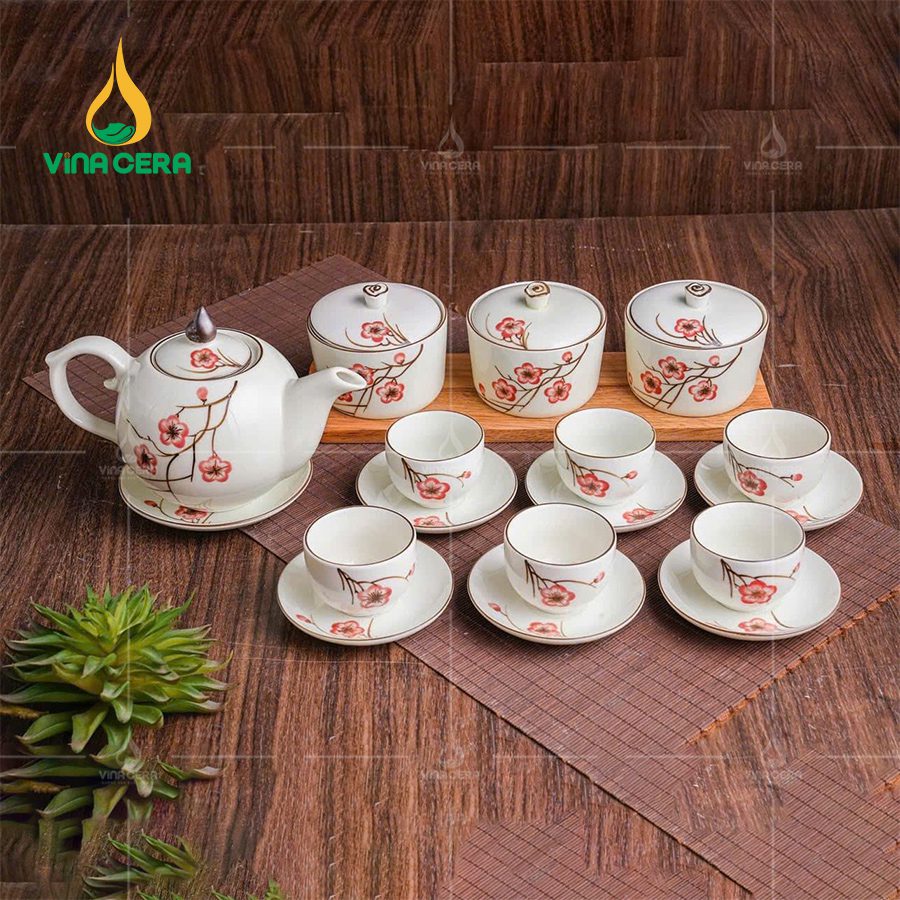 bộ ấm chén quà tặng Tết